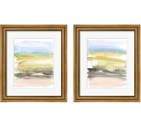 Grassy Marsh 2 Piece Framed Art Print Set by Jennifer Goldberger