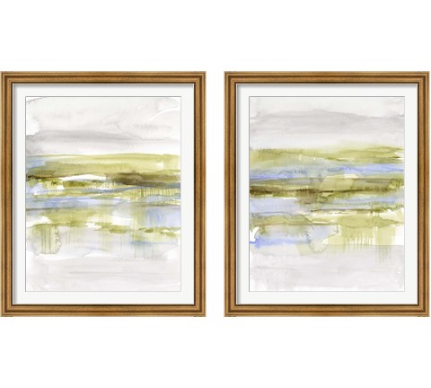 Olive Marsh 2 Piece Framed Art Print Set by Jennifer Goldberger