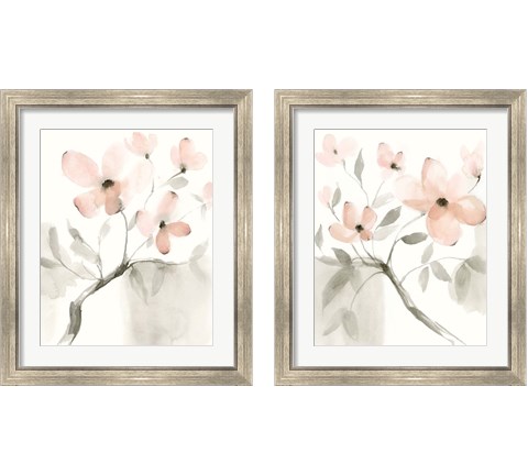 Dogwood Dream 2 Piece Framed Art Print Set by Jennifer Goldberger