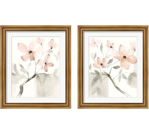 Dogwood Dream 2 Piece Framed Art Print Set by Jennifer Goldberger