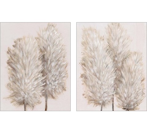 Pampas Grass 2 Piece Art Print Set by Timothy O'Toole