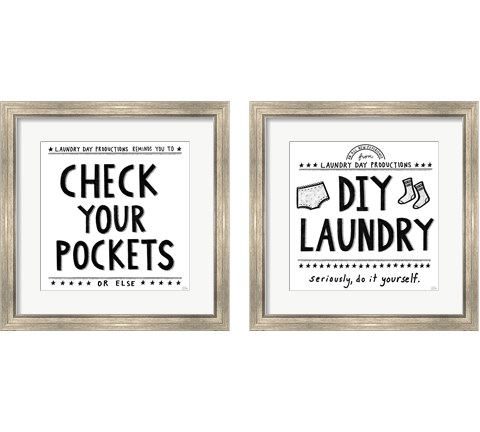 Laundry 2 Piece Framed Art Print Set by Melissa Averinos