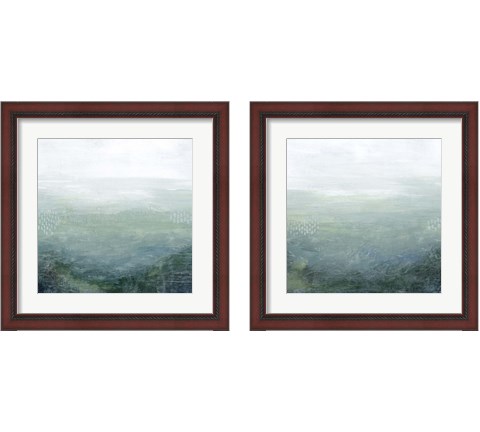 Lighthouse Mist 2 Piece Framed Art Print Set by Grace Popp