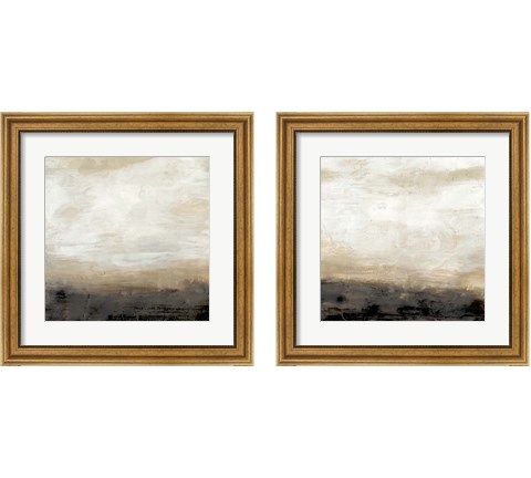 Umber Land 2 Piece Framed Art Print Set by Jennifer Goldberger