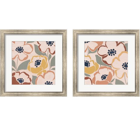 Terra Madly 2 Piece Framed Art Print Set by Sarah Adams