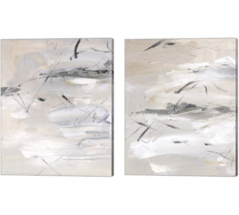 Ceramic Surface 2 Piece Canvas Print Set by Melissa Wang