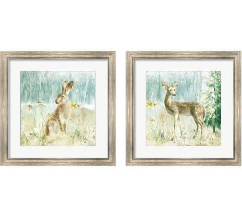 Meadows Edge 2 Piece Framed Art Print Set by Danhui Nai