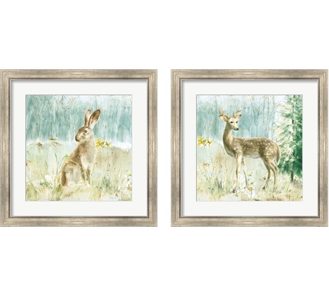 Meadows Edge 2 Piece Framed Art Print Set by Danhui Nai