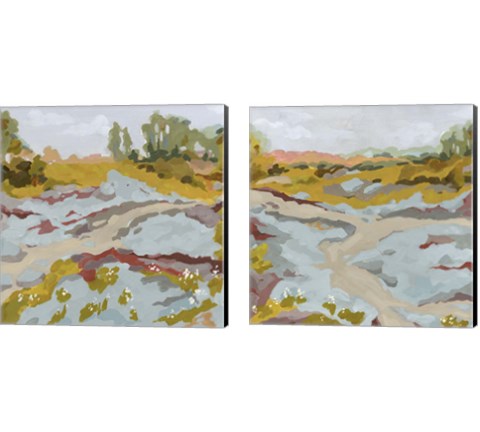 Lowland River 2 Piece Canvas Print Set by Jacob Green
