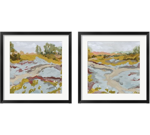 Lowland River 2 Piece Framed Art Print Set by Jacob Green