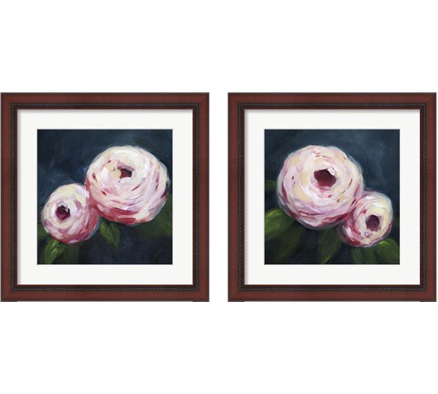 Ethereal Blooms 2 Piece Framed Art Print Set by Grace Popp