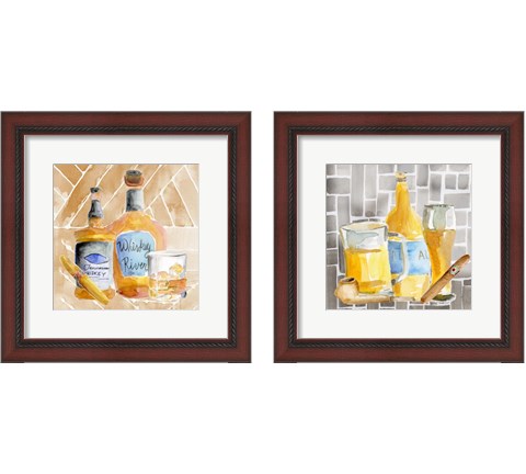 Man Cave 2 Piece Framed Art Print Set by Regina Moore