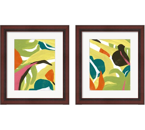 Mod Tropics 2 Piece Framed Art Print Set by June Erica Vess