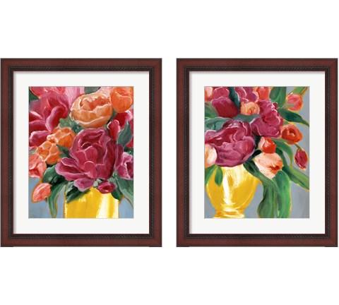 Plush Harvest 2 Piece Framed Art Print Set by Annie Warren