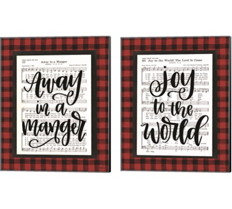 Christmas Carol 2 Piece Canvas Print Set by Imperfect Dust