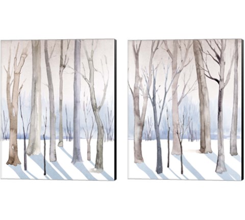 Woodland Whisper 2 Piece Canvas Print Set by Grace Popp