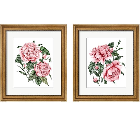 Roses are Red 2 Piece Framed Art Print Set by Melissa Wang