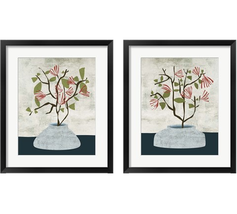 Zen Branch 2 Piece Framed Art Print Set by Melissa Wang