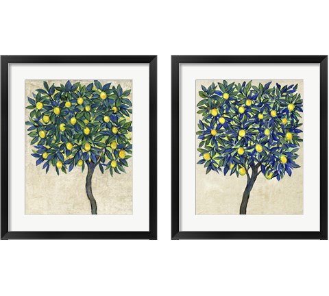 Lemon Tree Composition 2 Piece Framed Art Print Set by Timothy O'Toole