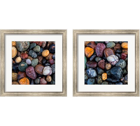 Ocean Rocks 2 Piece Framed Art Print Set by Andy Amos