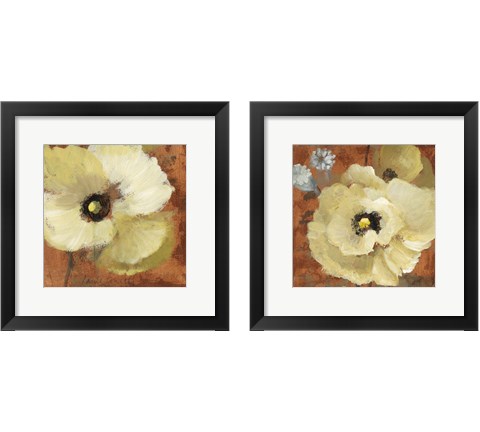 Autumn Poppies 2 Piece Framed Art Print Set by Lanie Loreth