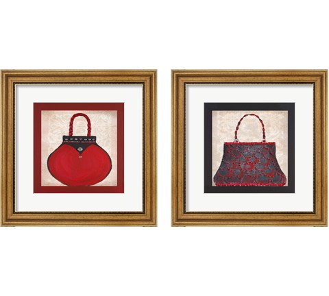 Paris Clutch 2 Piece Framed Art Print Set by Gina Ritter