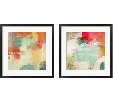 A Dreamer... 2 Piece Framed Art Print Set by Anne Munson