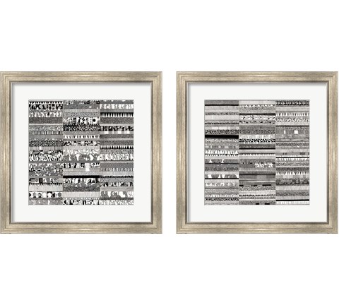 Partitura Visiva 2 Piece Framed Art Print Set by Vittorio Teruzzi