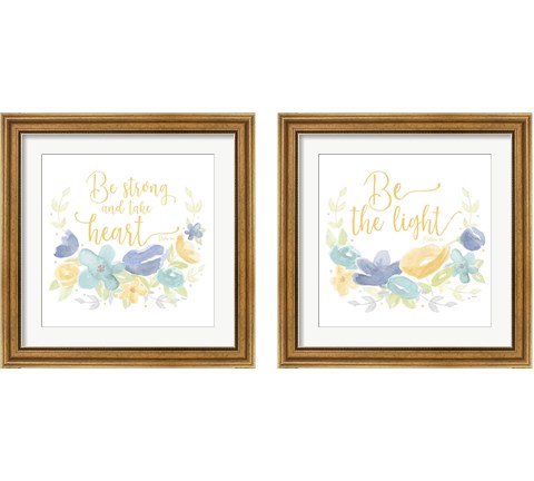 Kellys Garden 2 Piece Framed Art Print Set by Tara Reed