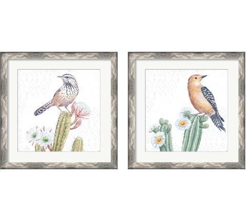 Desert Beauties 2 Piece Framed Art Print Set by Daphne Brissonnet