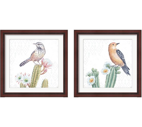 Desert Beauties 2 Piece Framed Art Print Set by Daphne Brissonnet