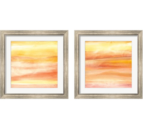 Golden Sands 2 Piece Framed Art Print Set by Chris Paschke