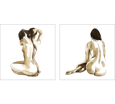 With Herself 2 Piece Art Print Set by Grace Popp