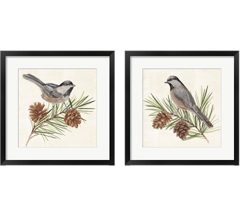 Pine Branch 2 Piece Framed Art Print Set by Annie Warren