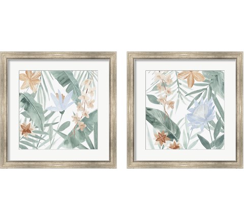 Tropical Welcome 2 Piece Framed Art Print Set by Annie Warren