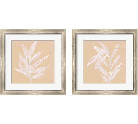 Leaf Study 2 Piece Framed Art Print Set by Chris Paschke