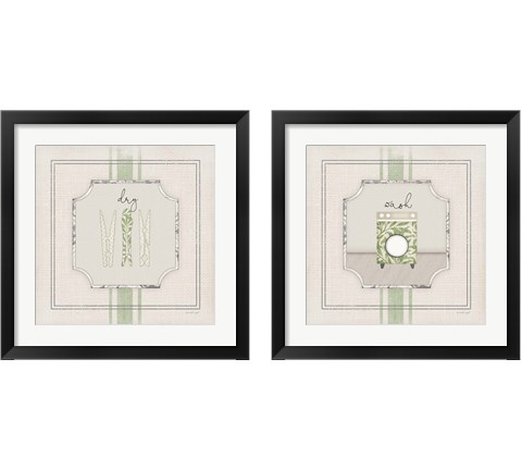 Laundry 2 Piece Framed Art Print Set by Jennifer Pugh