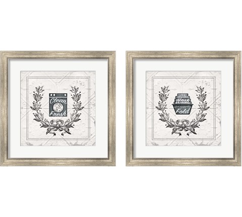 Laundry 2 Piece Framed Art Print Set by Jennifer Pugh