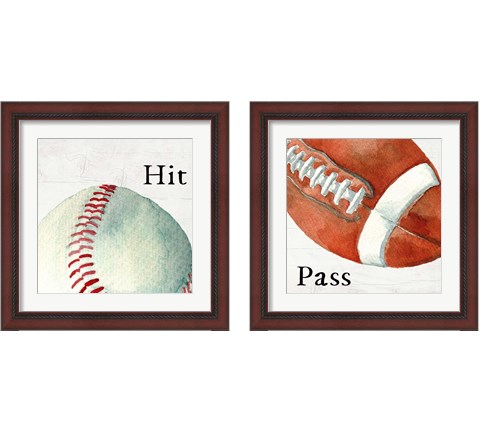 Ball 2 Piece Framed Art Print Set by Valerie Wieners