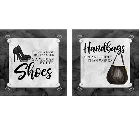 Fashion Humo 2 Piece Art Print Set by Tara Reed