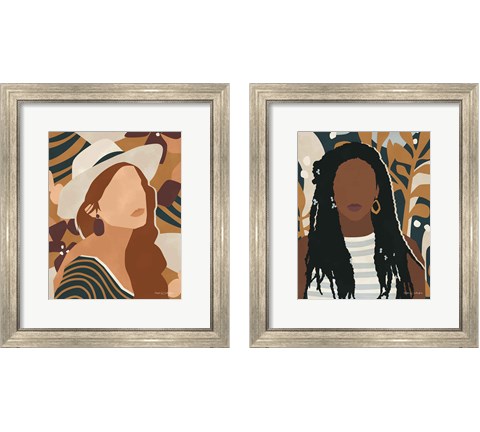 Modern Woman 2 Piece Framed Art Print Set by Megan Gallagher