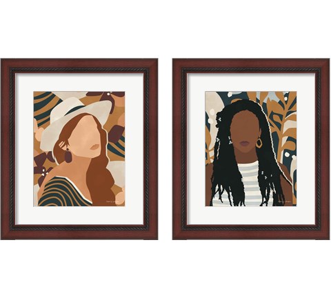 Modern Woman 2 Piece Framed Art Print Set by Megan Gallagher