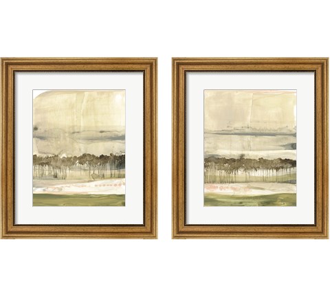 Umber Canopy 2 Piece Framed Art Print Set by Jennifer Goldberger