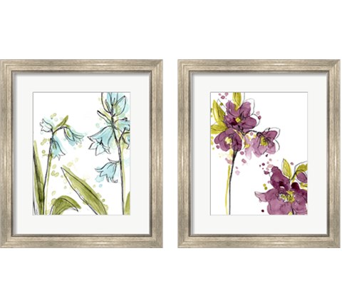 Spring Contours 2 Piece Framed Art Print Set by June Erica Vess