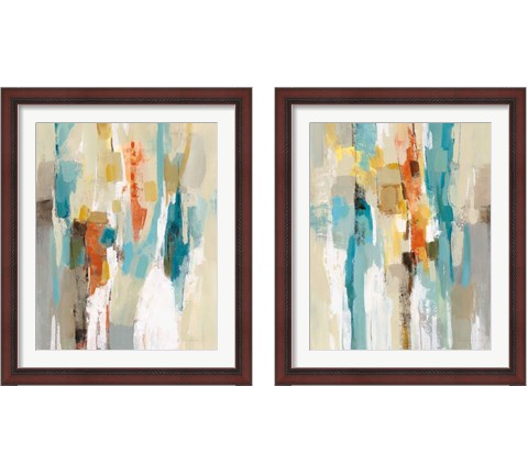 Steps on Sand 2 Piece Framed Art Print Set by Silvia Vassileva