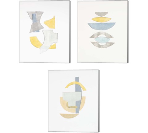 Widget 3 Piece Canvas Print Set by Rob Delamater