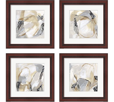 Neutral Singularity 4 Piece Framed Art Print Set by June Erica Vess