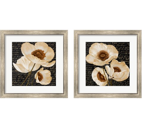 Evening Bloom 2 Piece Framed Art Print Set by Vivien Rhyan