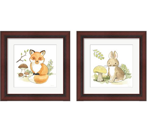 Baby Woodland 2 Piece Framed Art Print Set by Beth Grove