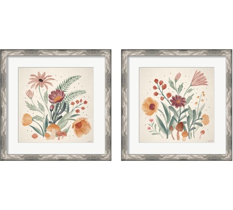 Cottage Botanical 2 Piece Framed Art Print Set by Janelle Penner